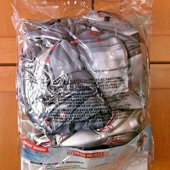 Marvel Avengers Bodysuit & Mask Muscle Age of Ultron Kids Christmas Size 12-14 - Picture 11 of 16